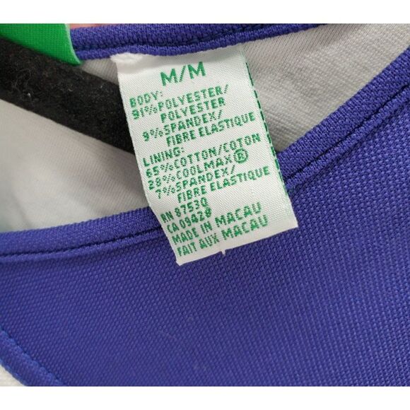 Vintage Prince Womens Tennis Dress Mini V Neck Line Sleeveless Blue White Size M - Picture 6 of 7